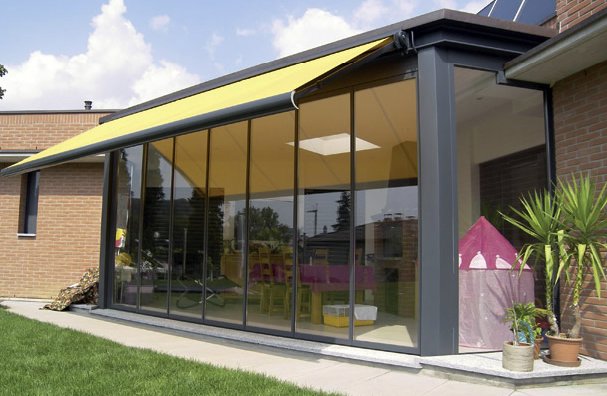 Verande a roma su misura in vetro, alluminio, pvc magifer Universit�� di architettura roma