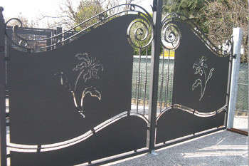 Cancello artistico roma